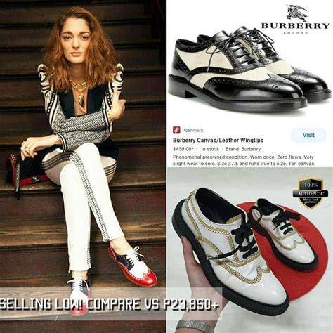 burberry oxford shoe women|cheap Burberry shoes for women.